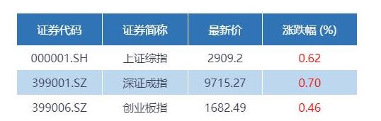 大盘再度站上2900点 OLED概念股为最强风口